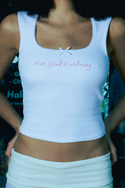 Hot Girl Evolving Baby Tee